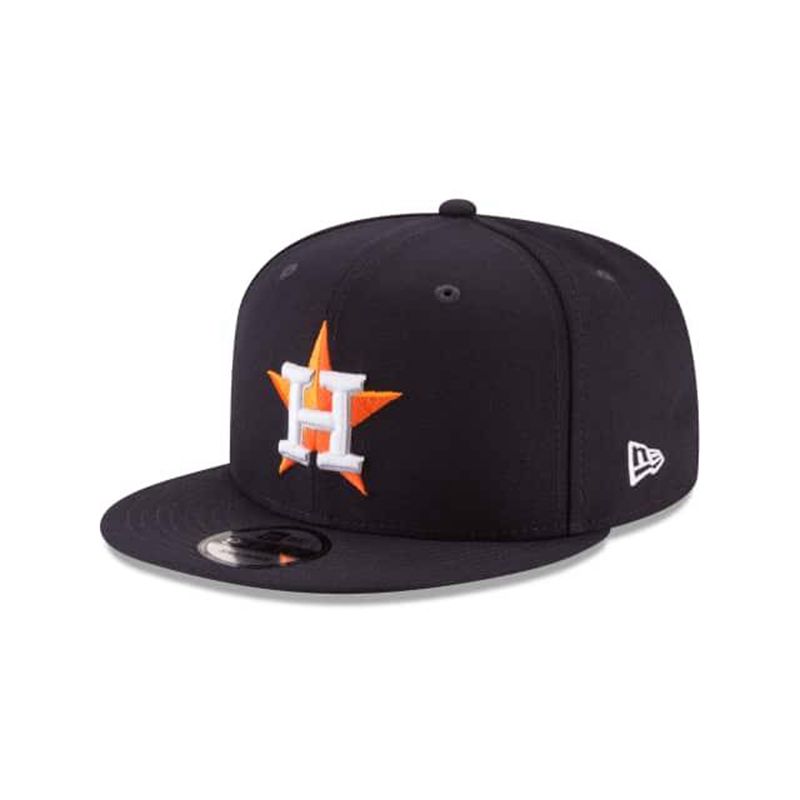 MLB Houston Astros Team Color Basic 9Fifty Snapback (YNB6086) - Blue New Era Caps